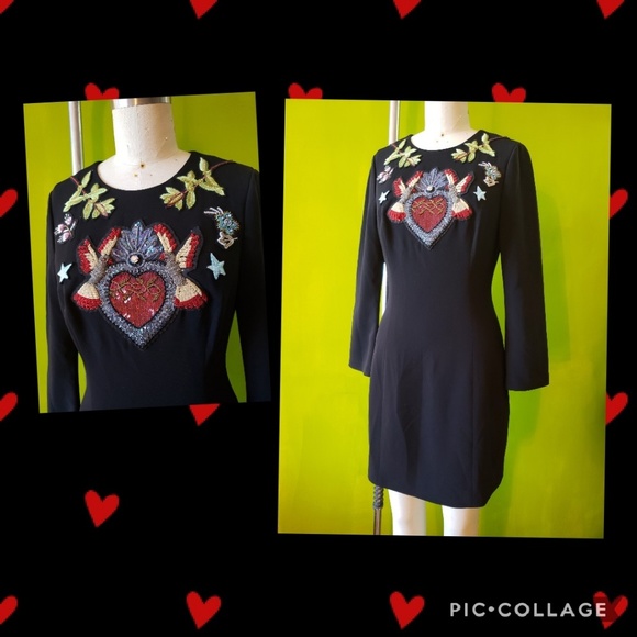 cinq a sept Dresses & Skirts - Cinq a Sept Josephine Embellished Crepe Mini Dress